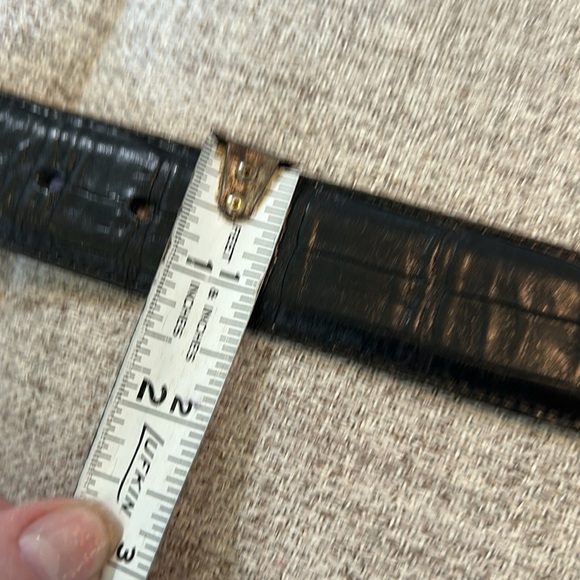 Brighton vintage 1994 LEATHER DISTRESSED LOOK  BELT - Picture 11 of 14